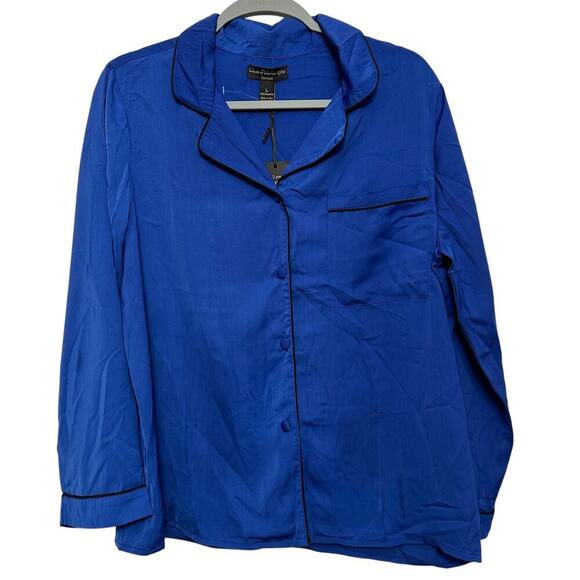 House of Harlow 1960 women’s NWT’s button up long sleeve pajama set. Size large - Picture 1 of 8